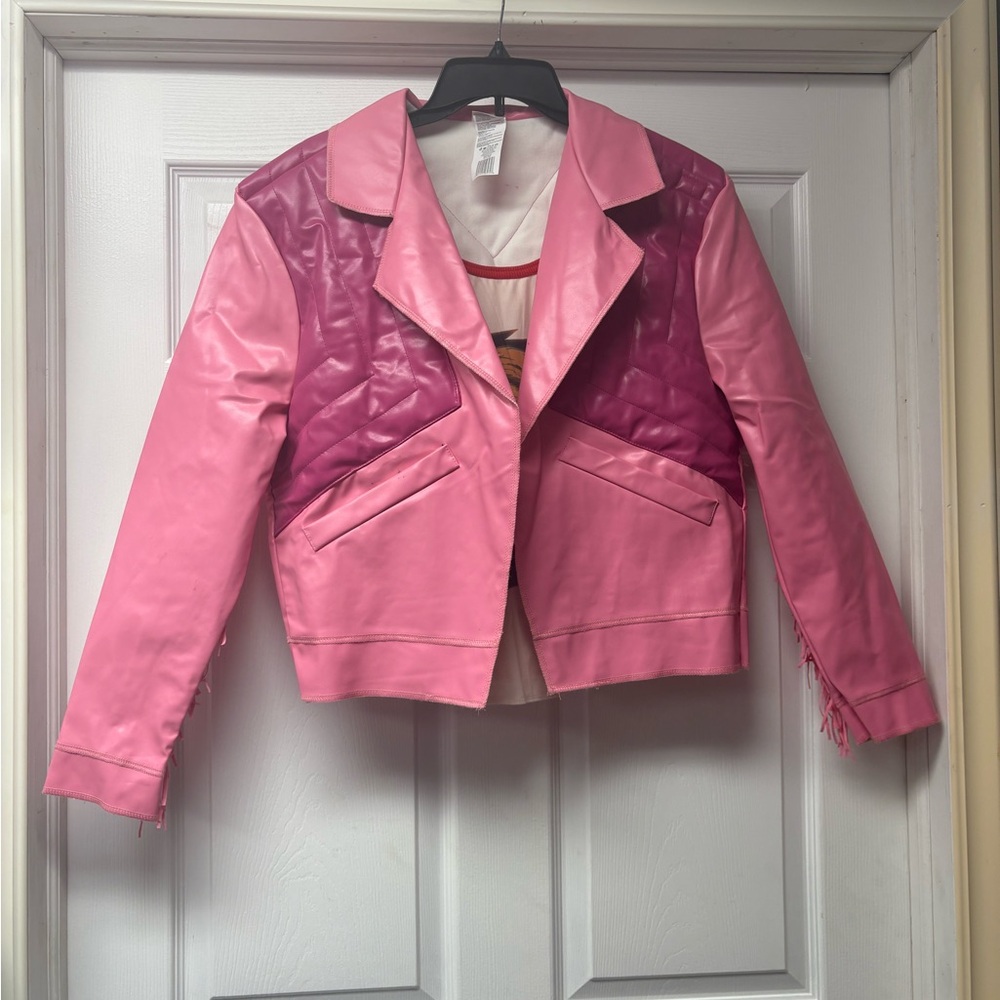 NWT- Minecraft Movie Pink Jacket S-M